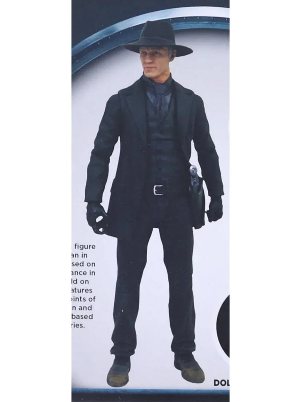 7-Inch Man in Black Action Figure - Collectible Toy for Fans & Collectors